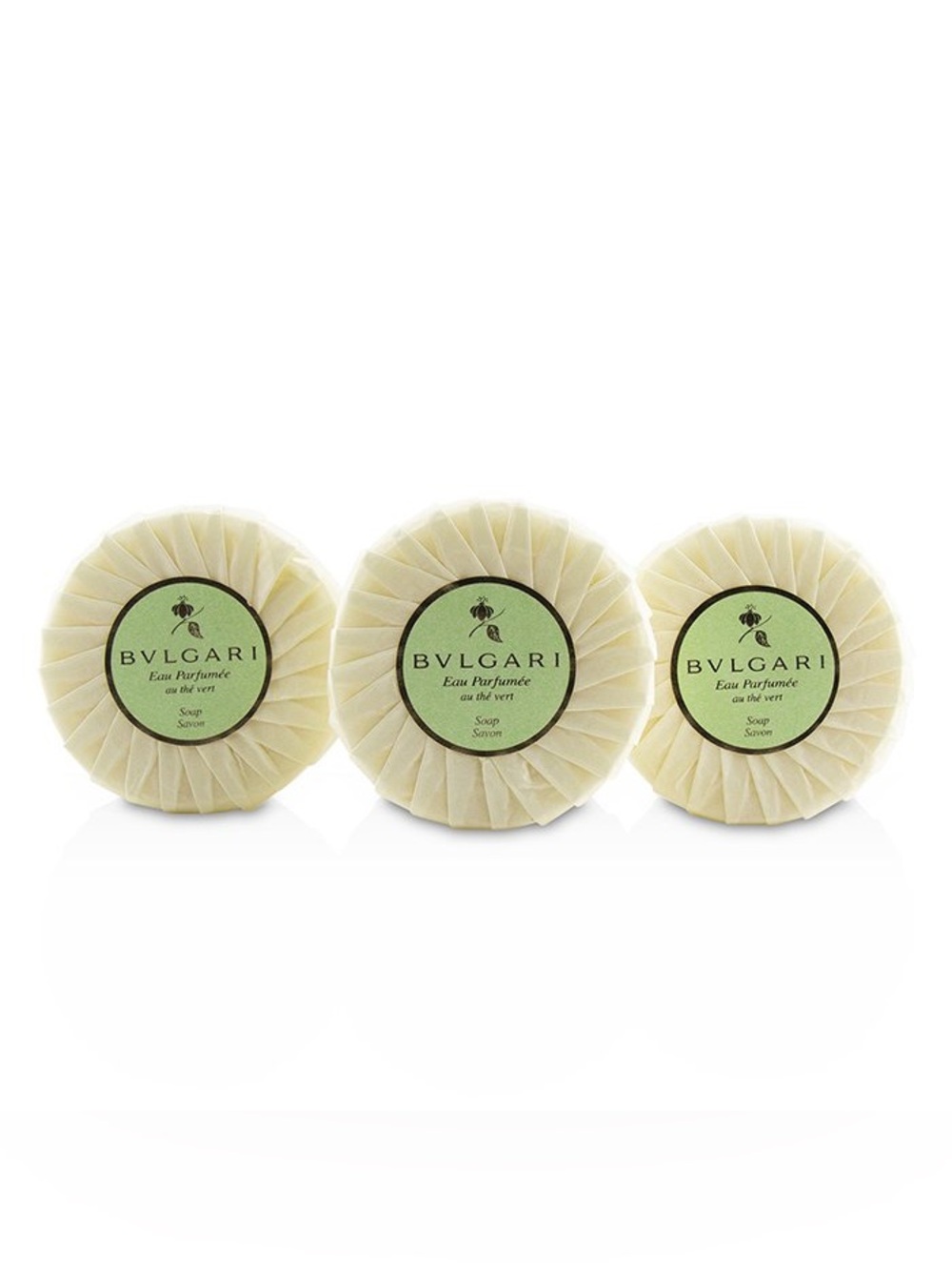 Bvlgari Green Round Wrapped Soap 2.6oz
